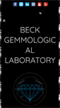 Mobile Screenshot of beckgemlab.com